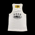 Corteiz Alcatraz 4 Star Ladies Tank Top White Cortiez