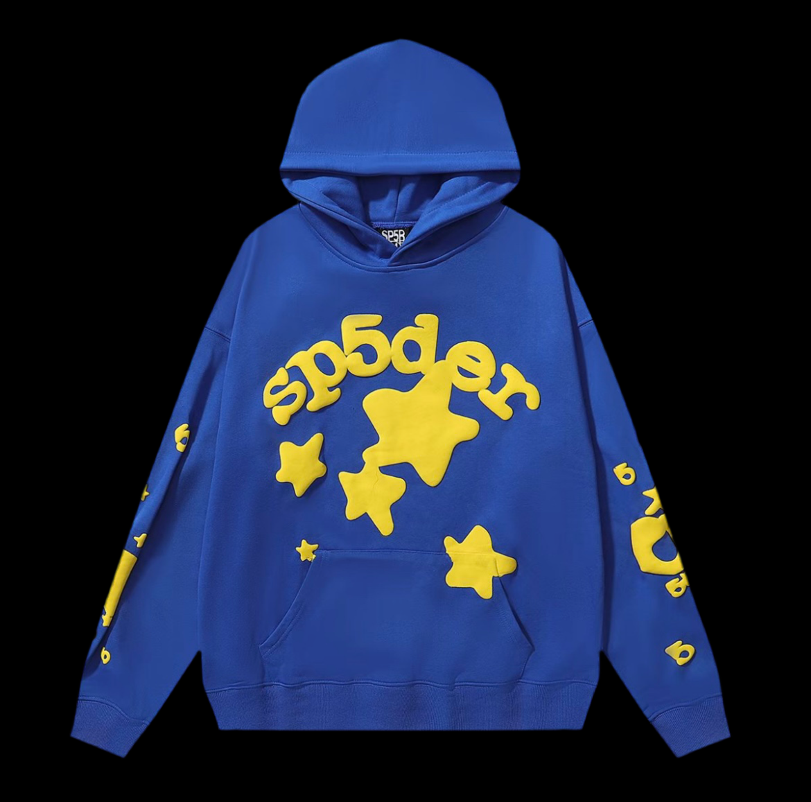 Sp5der Beluga Hoodie Blue DripHaus