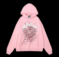 Sp5der Hoodie Pink DripHaus