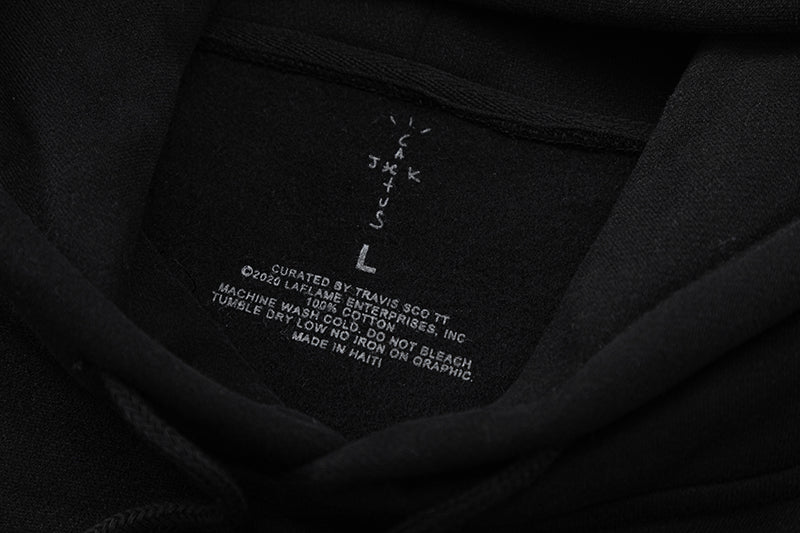 Travis Scott Astroworld 'WISH YOU WERE HERE' Black Hoodie DripHaus