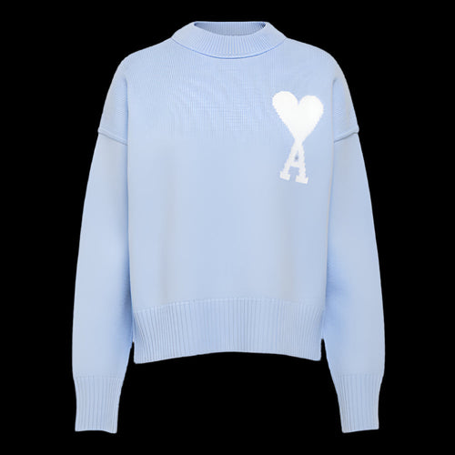 AMI Paris Sweater Light Blue DripHaus