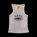 Corteiz Alcatraz 4 Star Ladies Tank Top Grey Cortiez