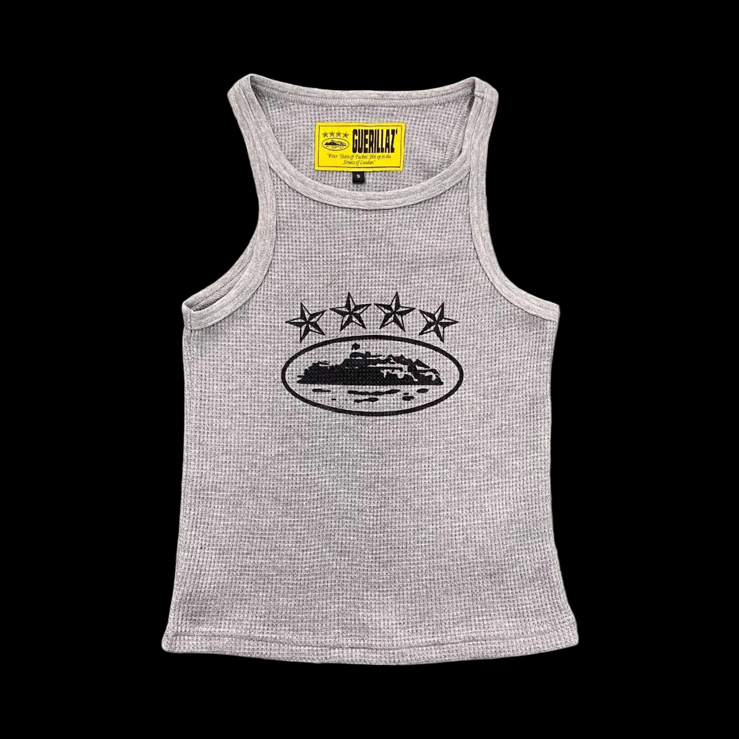 Corteiz Alcatraz 4 Star Ladies Tank Top Grey Cortiez