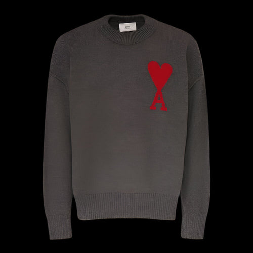 AMI Paris Sweater Grey DripHaus