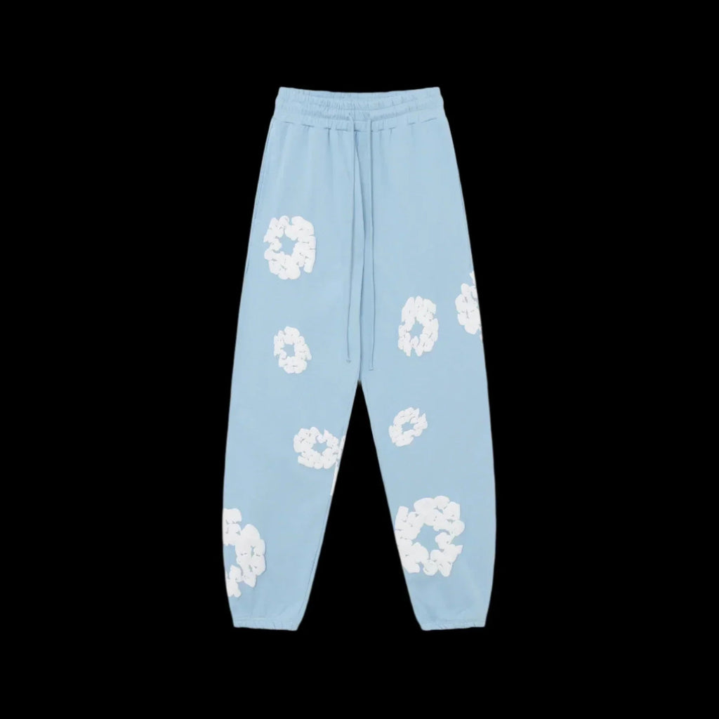 Denim Tears Baby Blue Sweatpants DripHaus