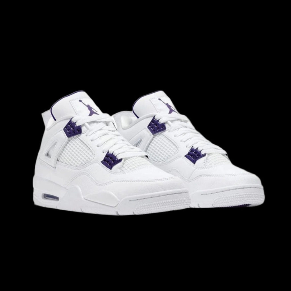 Purple Metallic Jordan 4s DripHaus