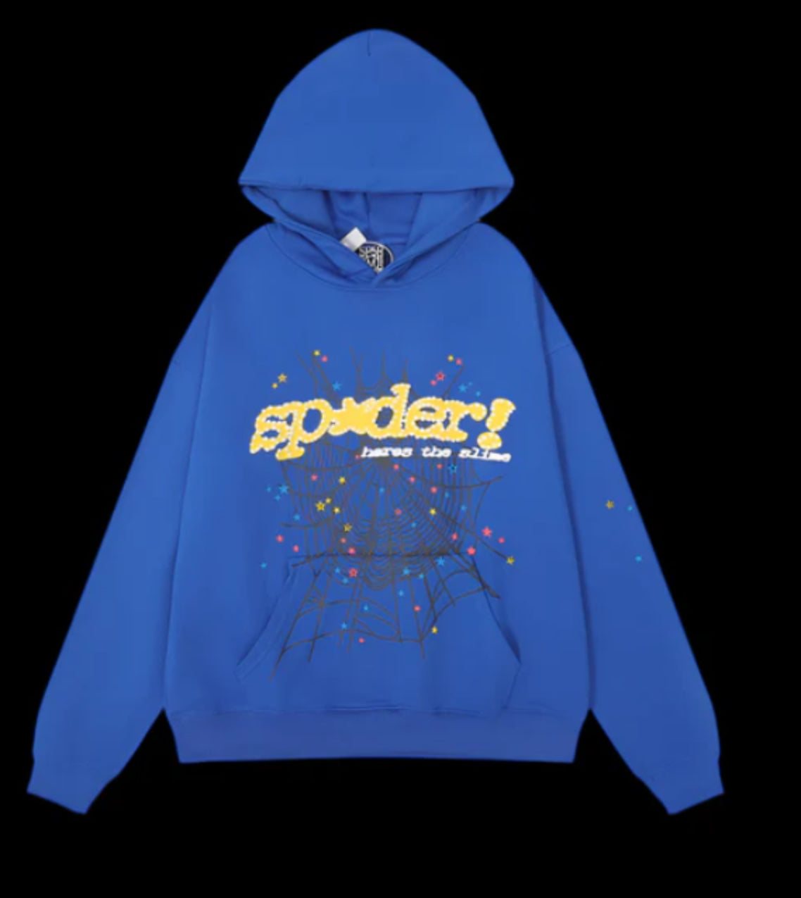 Sp5der Hoodie Blue DripHaus