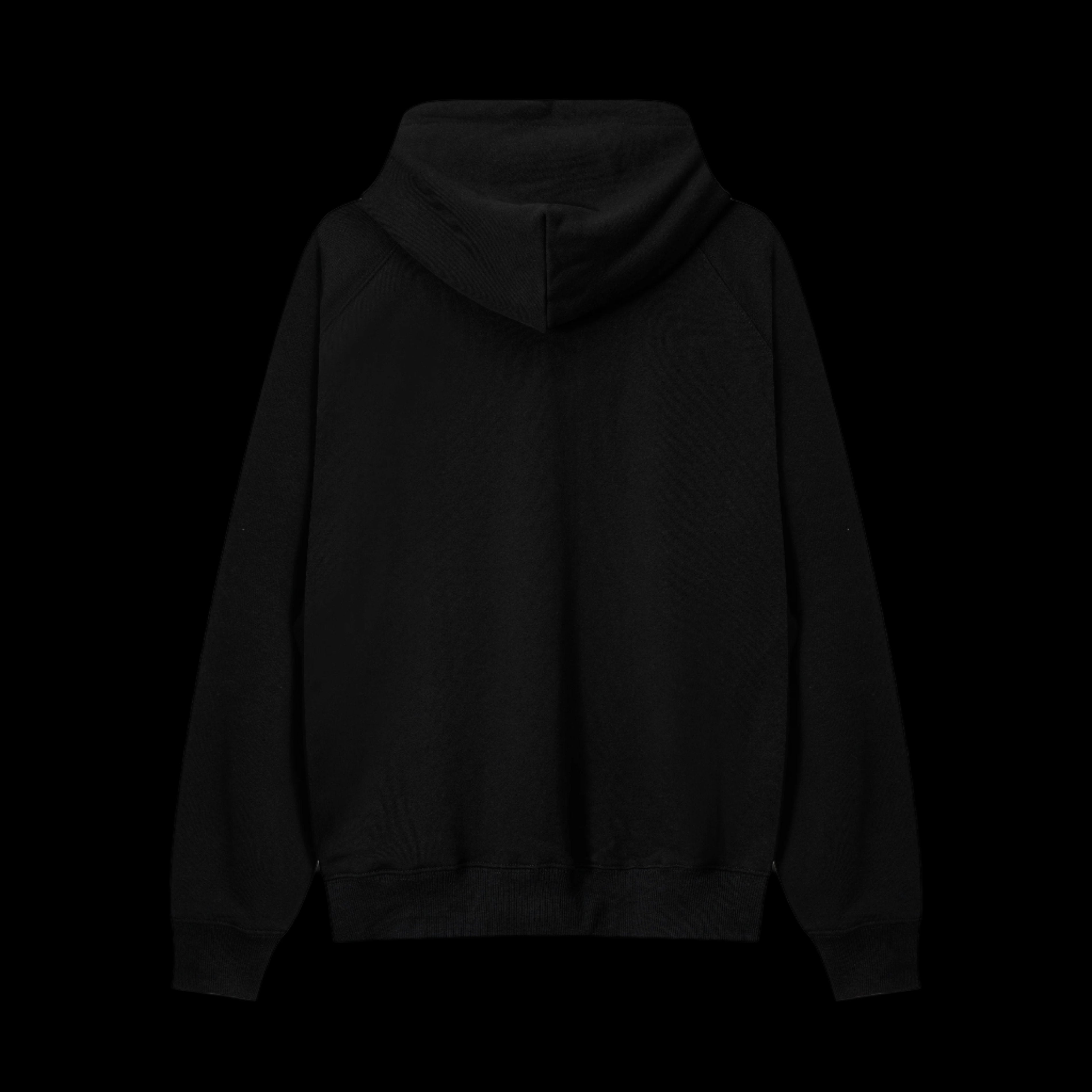 Ami Paris Black Zip Up DripHaus