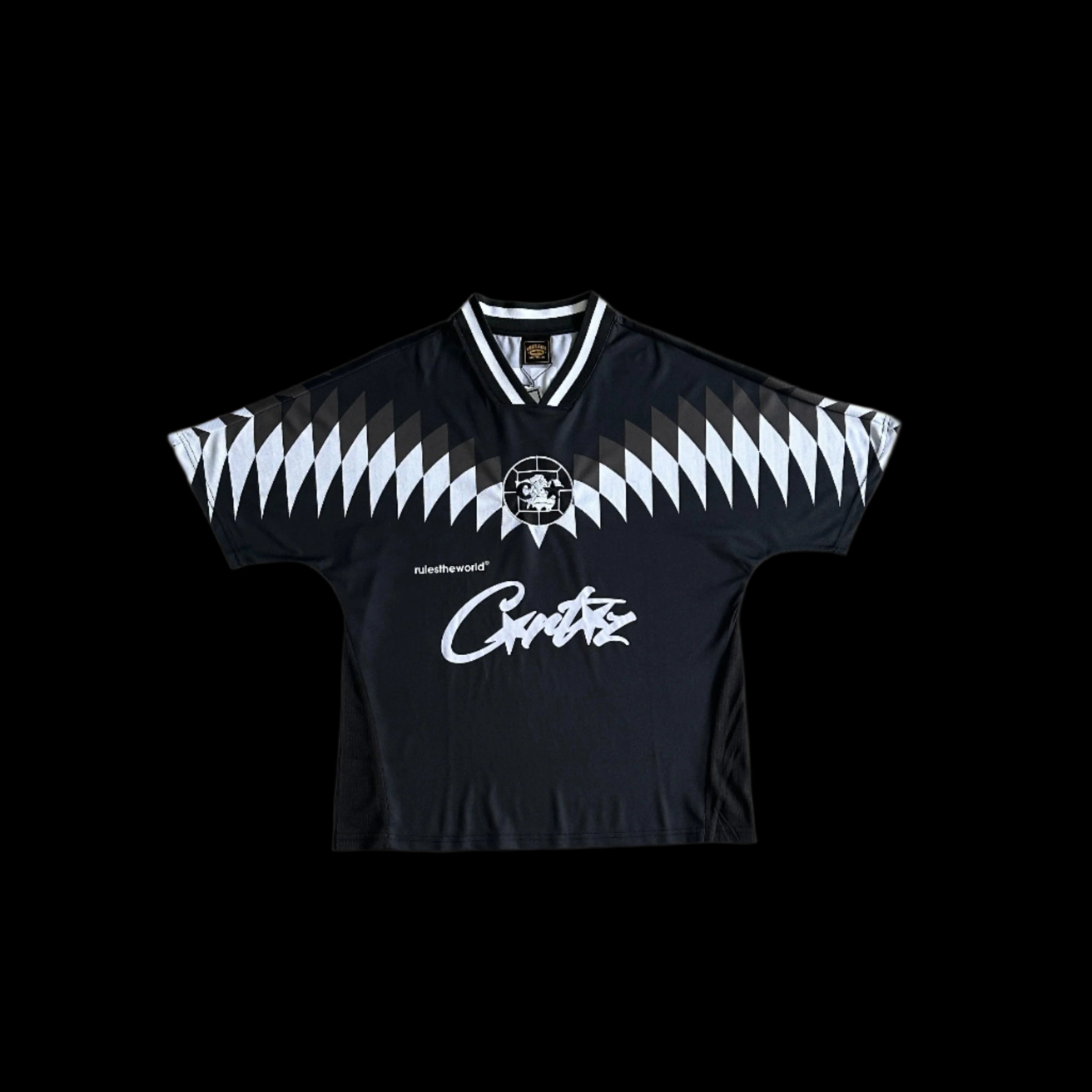 Corteiz Club RTW Football Black Jersey DripHaus