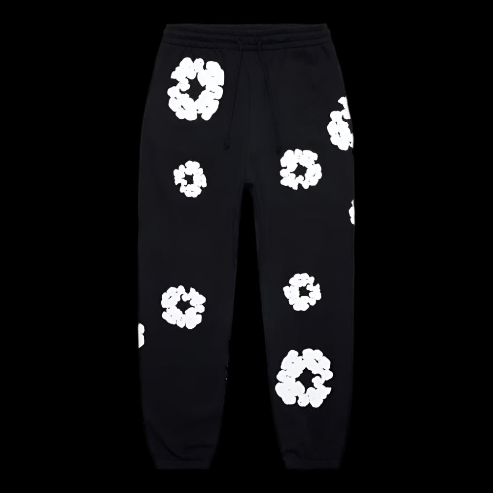 Denim Tears Sweatpants Black&White DripHaus