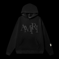 Amiri Puffprint Hoodie Blackout DripHaus