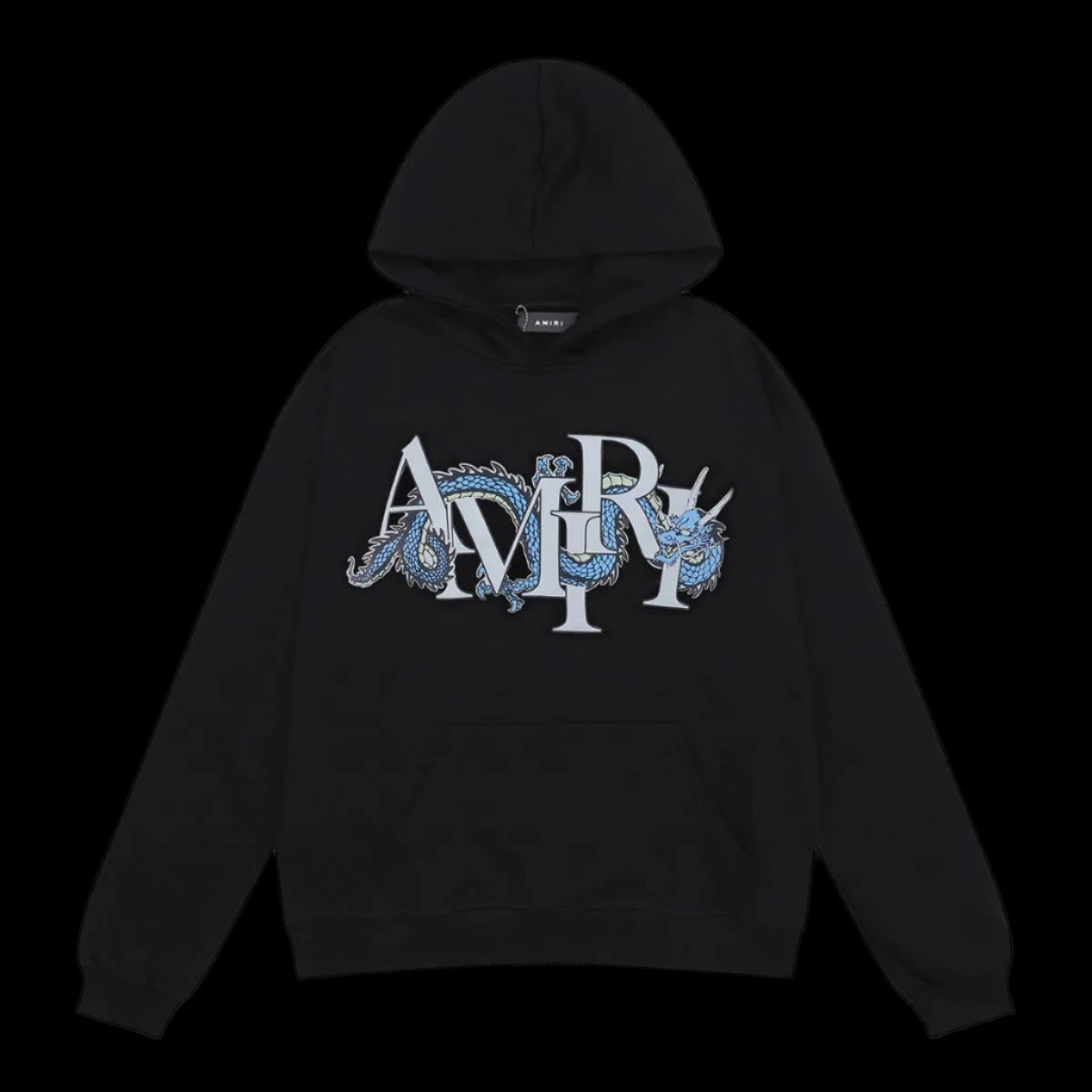 Amiri Hoodie Black Dragon DripHaus