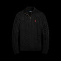 Ralph lauren cable knit quarter zip Mares