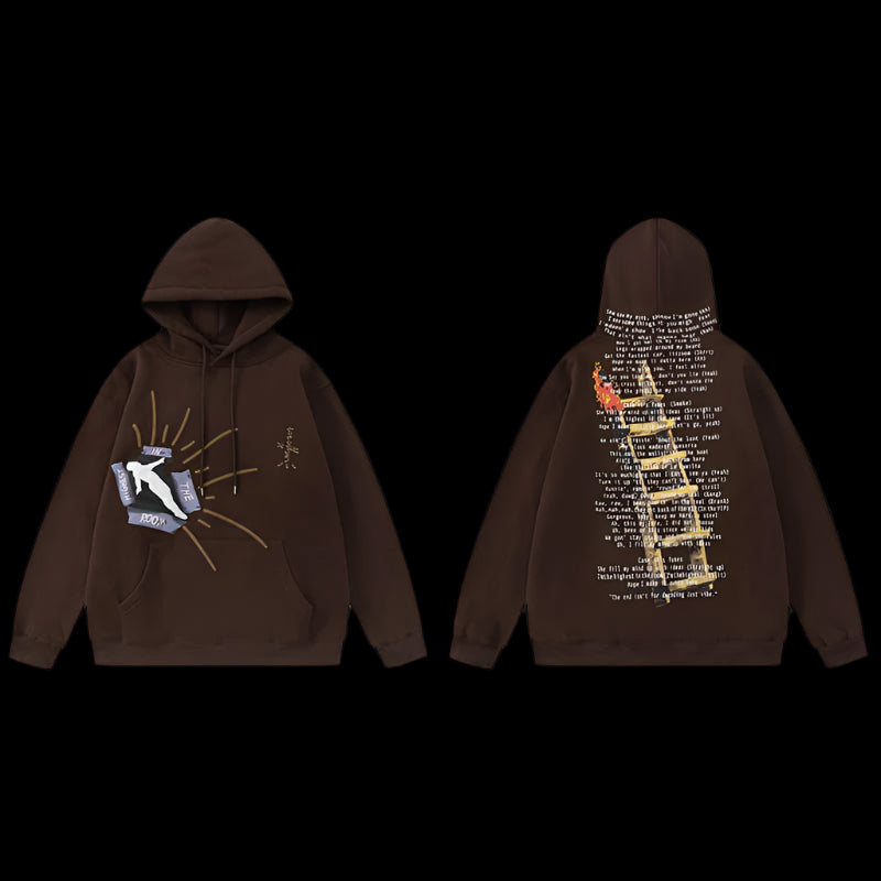 Cactus Jack Highest In The Room Brown Hoodie DripHaus