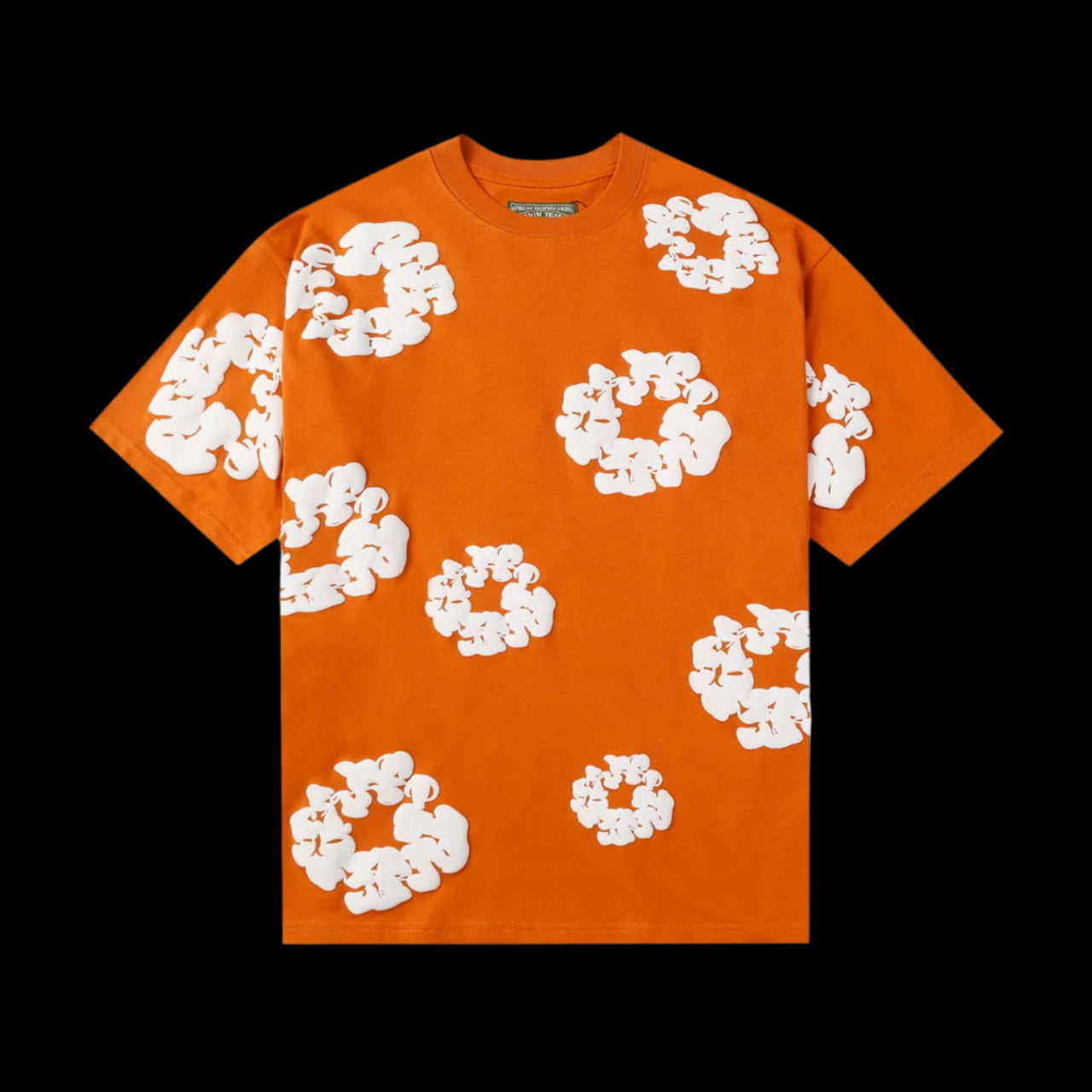 Denim Tears Shirt Orange DripHaus