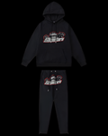 Trapstar Shooters Black & Red Hoodie Set DripHaus