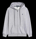Ralph Lauren Grey Zip Up DripHaus