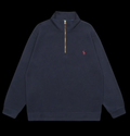 Ralph Lauren Navy Blue Half Zip Up DripHaus