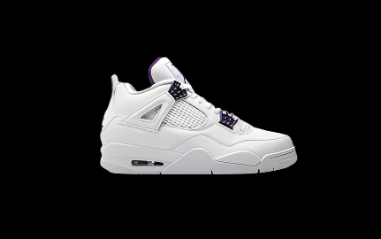 Purple Metallic Jordan 4s DripHaus