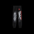 Hellstar Pants Black & Red DripHaus