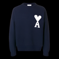 AMI Paris Sweater Navy Blue DripHaus