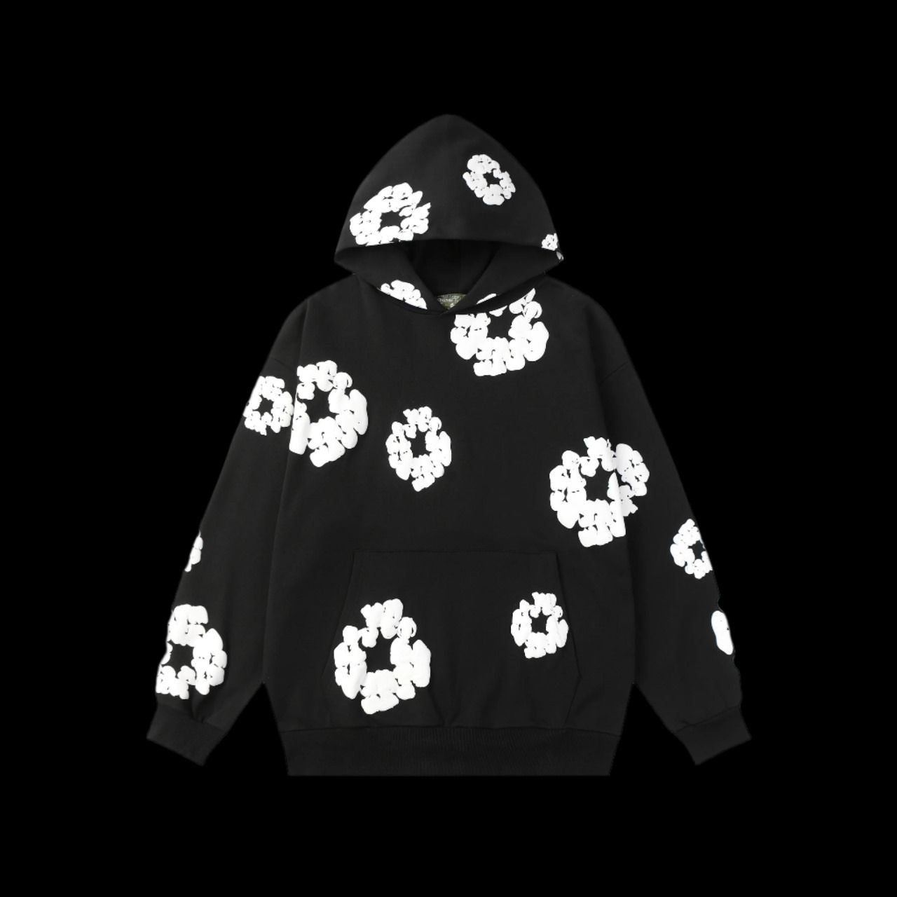 Denim Tears Black & White Hoodie DripHaus