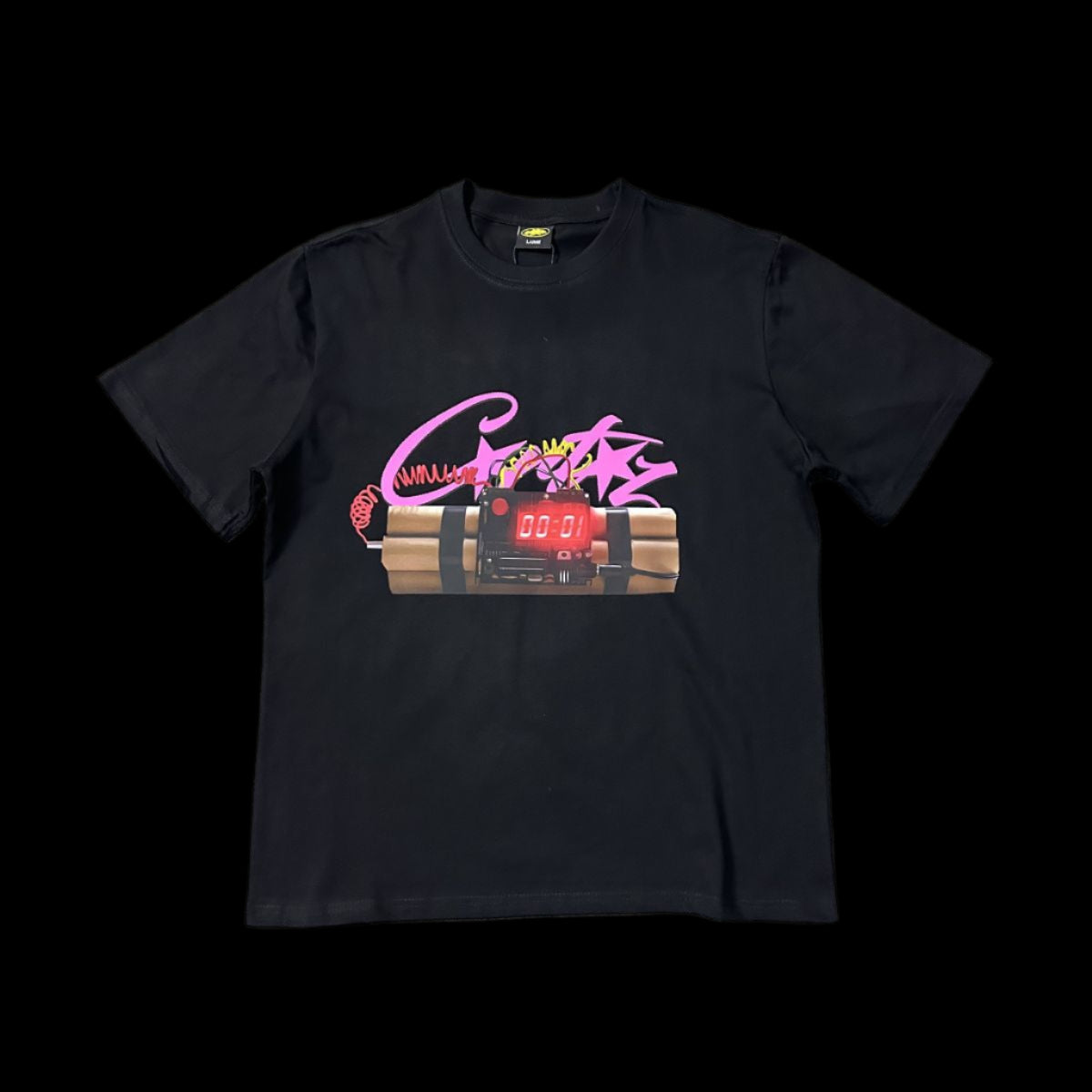 Corteiz No Time 4 Love Shirt Black DripHaus