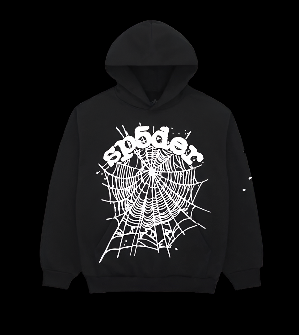 Sp5der Hoodie Black DripHaus