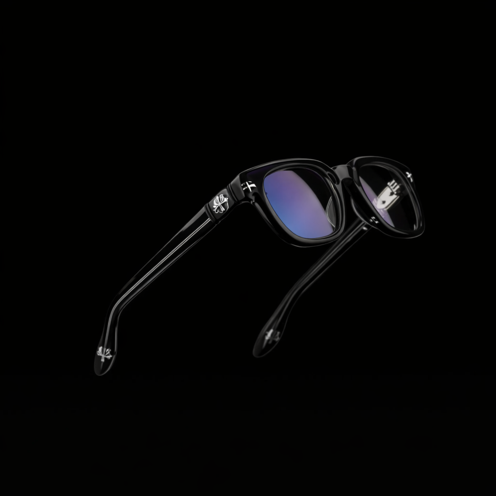 Chrome Heart Eyeglasses Black DripHaus