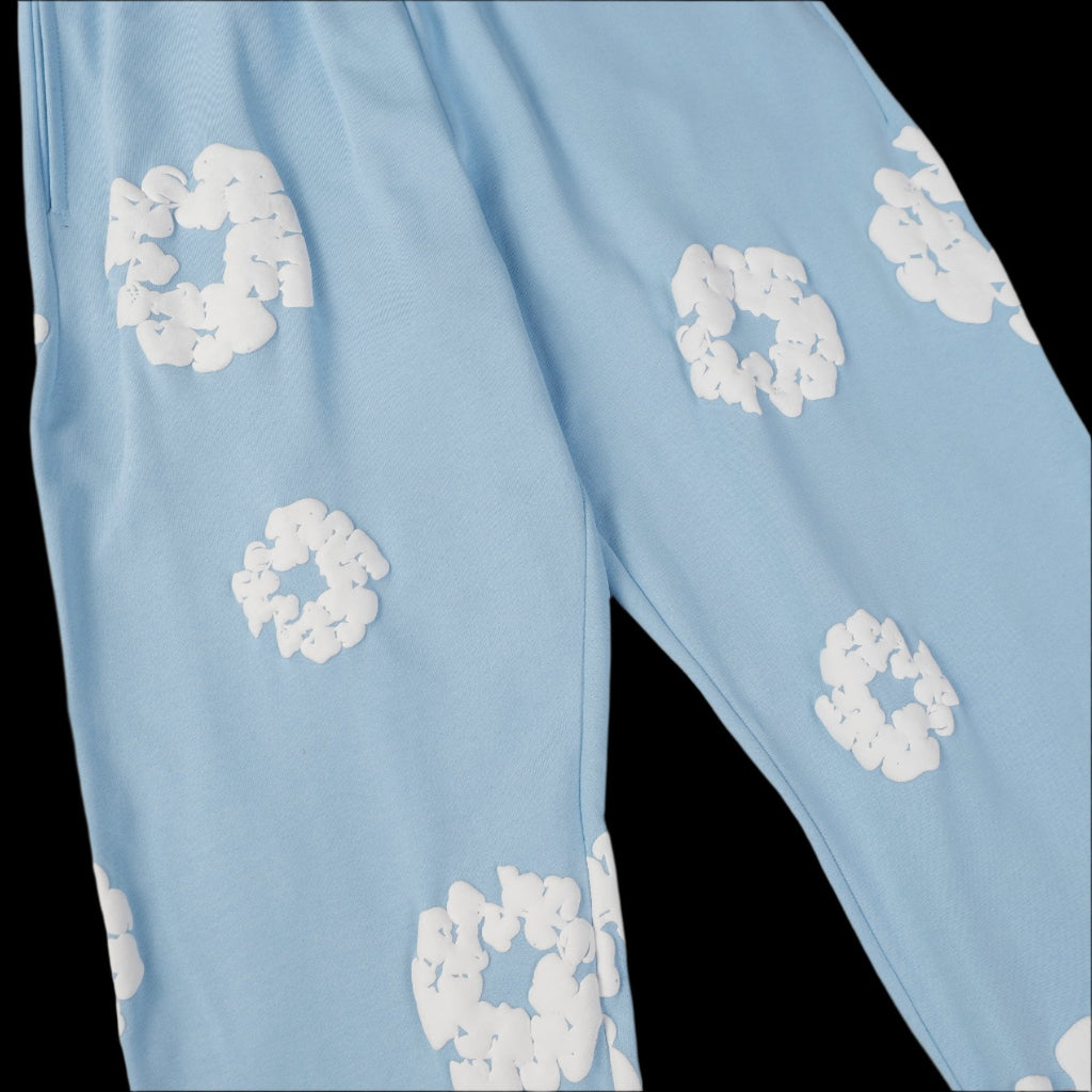 Denim Tears Baby Blue Sweatpants DripHaus