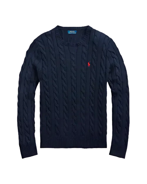 Ralph lauren cable knit sweater My Store